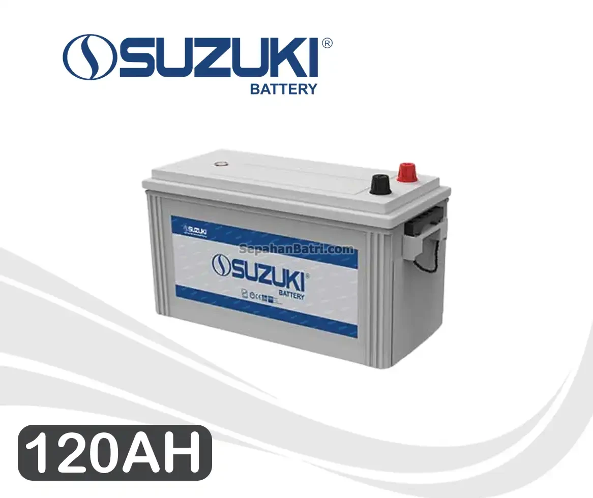 باتری سوزوکی- 120 آمپر- قالب TRUCK
