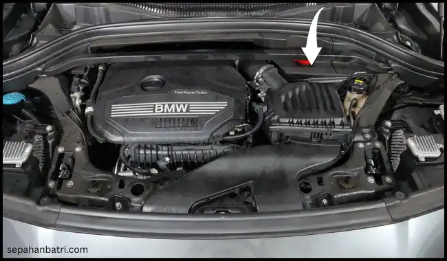 محل باتری باتری بی ام و X2 18i