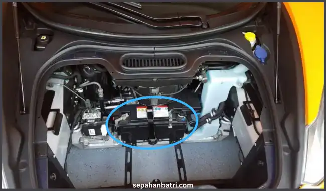 محل باتری مک لارن 540C
