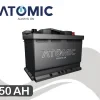 باتری اتمیک- 50 آمپر- قالب L1 و L2