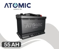 باتری اتمیک- 55 آمپر- قالب L2