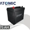 باتری اتمیک- 70 آمپر- قالب D26
