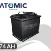 باتری اتمیک- 74 آمپر- قالب L3