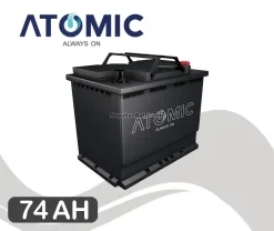 باتری اتمیک- 74 آمپر- قالب L3