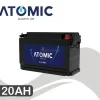 باتری اتمیک- 120 آمپر- قالب TRUCK