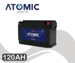 باتری اتمیک- 120 آمپر- قالب TRUCK