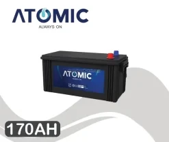 باتری اتمیک- 170 آمپر- قالب TRUCK