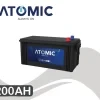 باتری اتمیک- 200 آمپر- قالب TRUCK