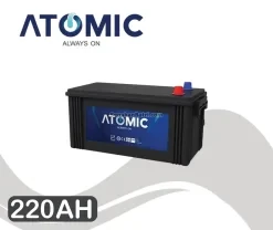 باتری اتمیک- 220 آمپر- قالب TRUCK