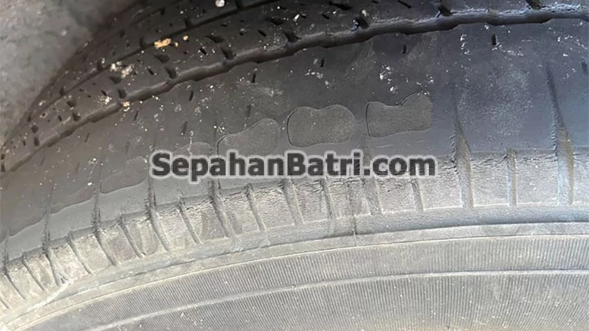 سایش ناهموار لاستیک