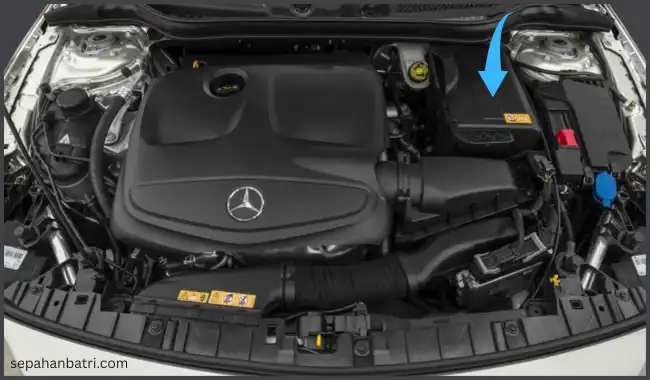 محل باتری مرسدس بنز GLA250