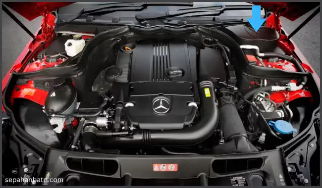 محل باتری مرسدس بنز سی 250 - C250