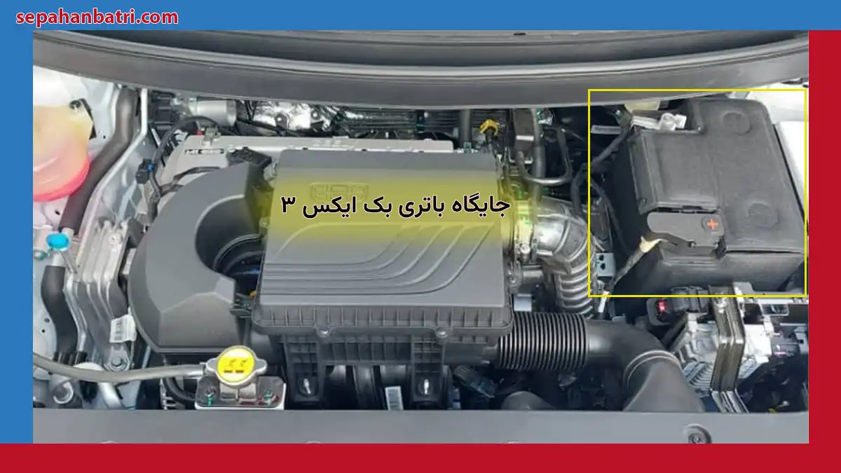 نصب باتری بک X3