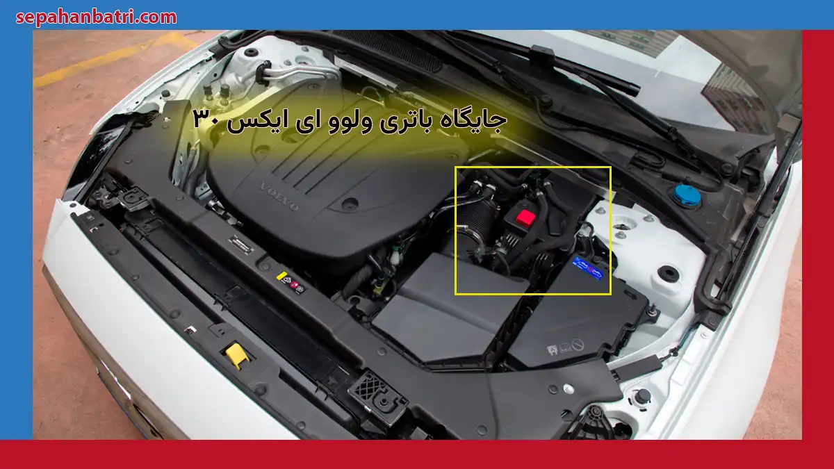 جایگاه باتری ولوو EX30