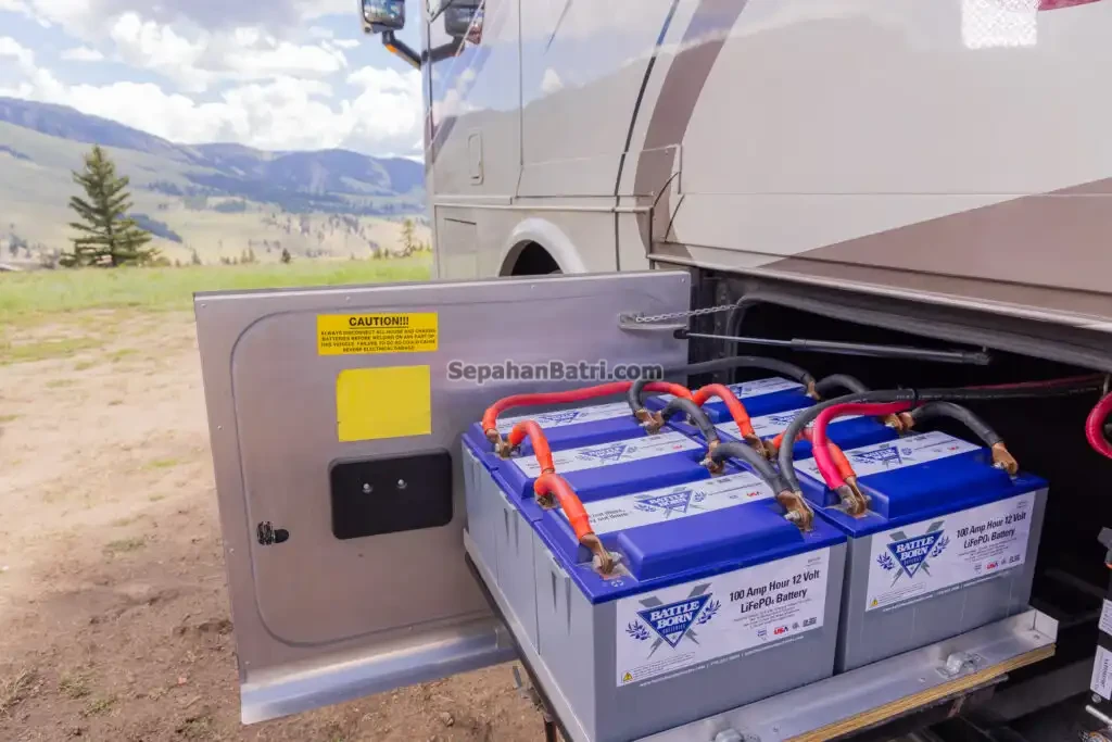 نصب باتری کمپر