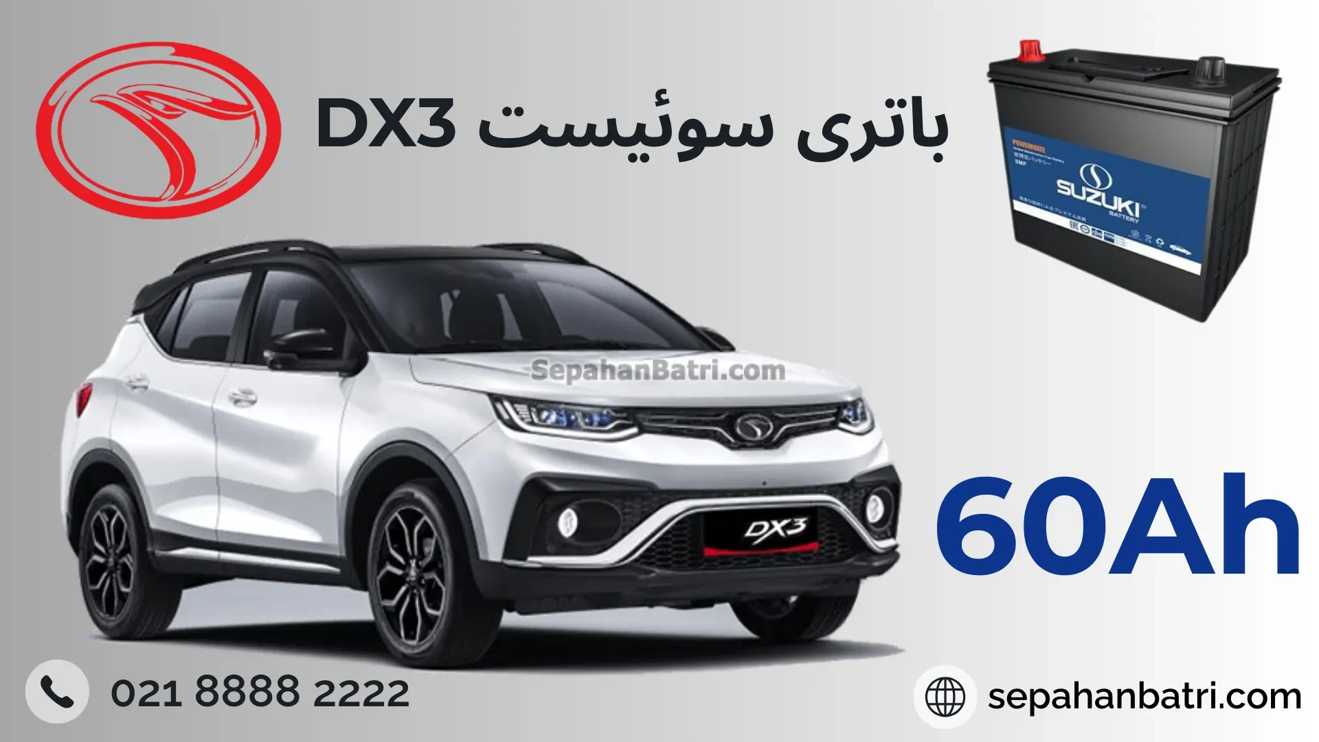 باتری سوئیست DX3