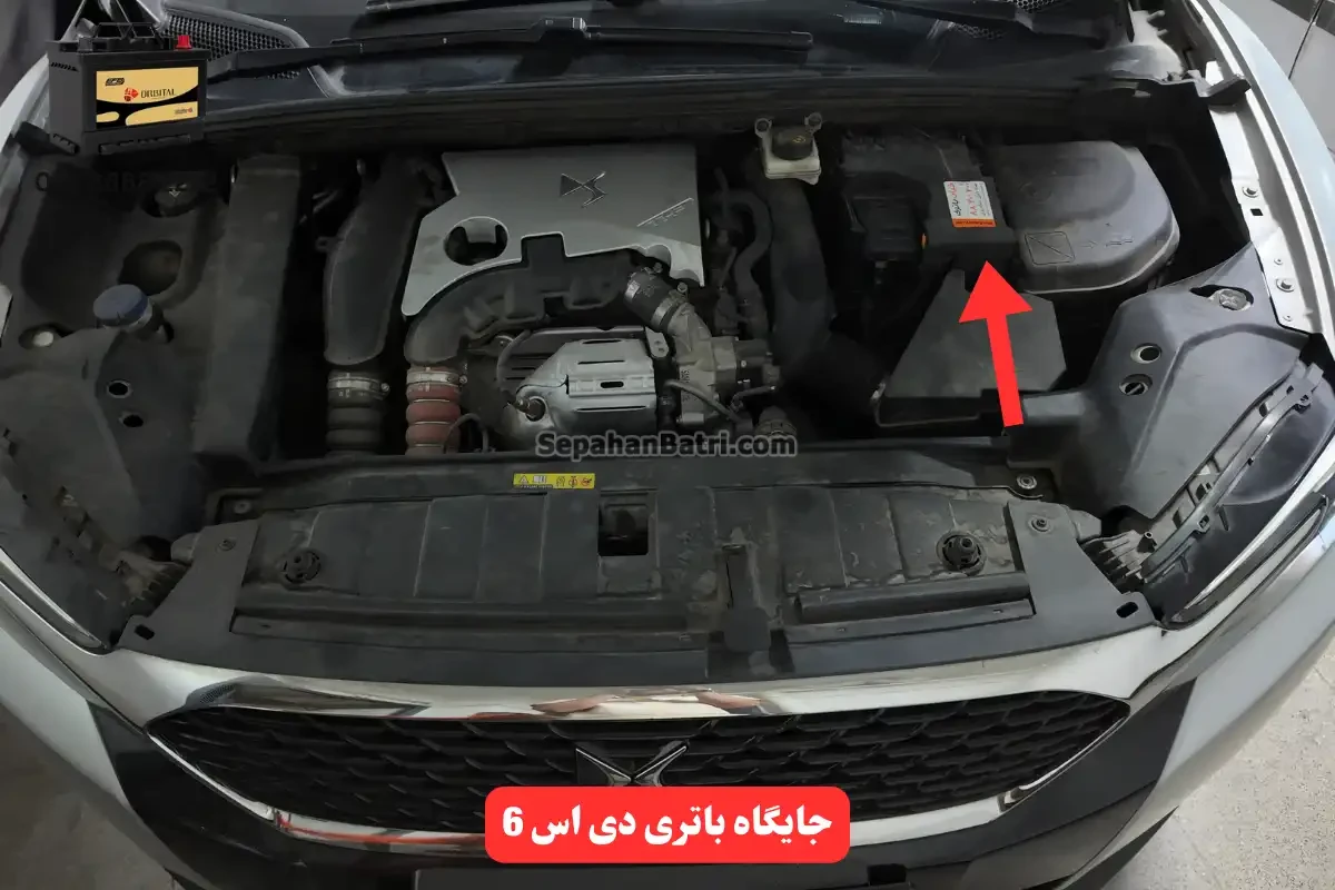 جایگاه باتری دی اس 6
