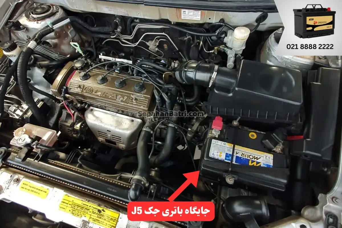 جایگاه باتری لیفان 620