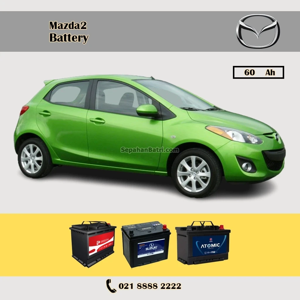 باتری مزدا 2