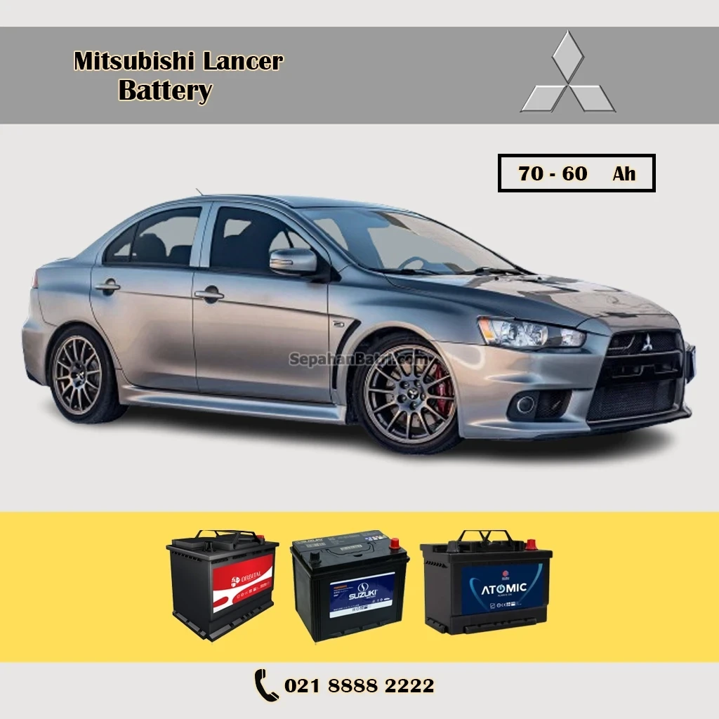 باتری میتسوبیشی لنسر