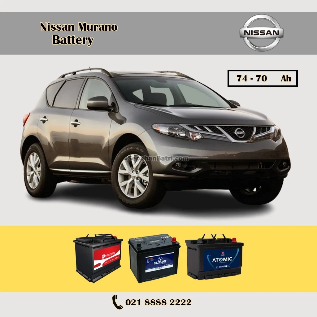باتری نیسان مورانو