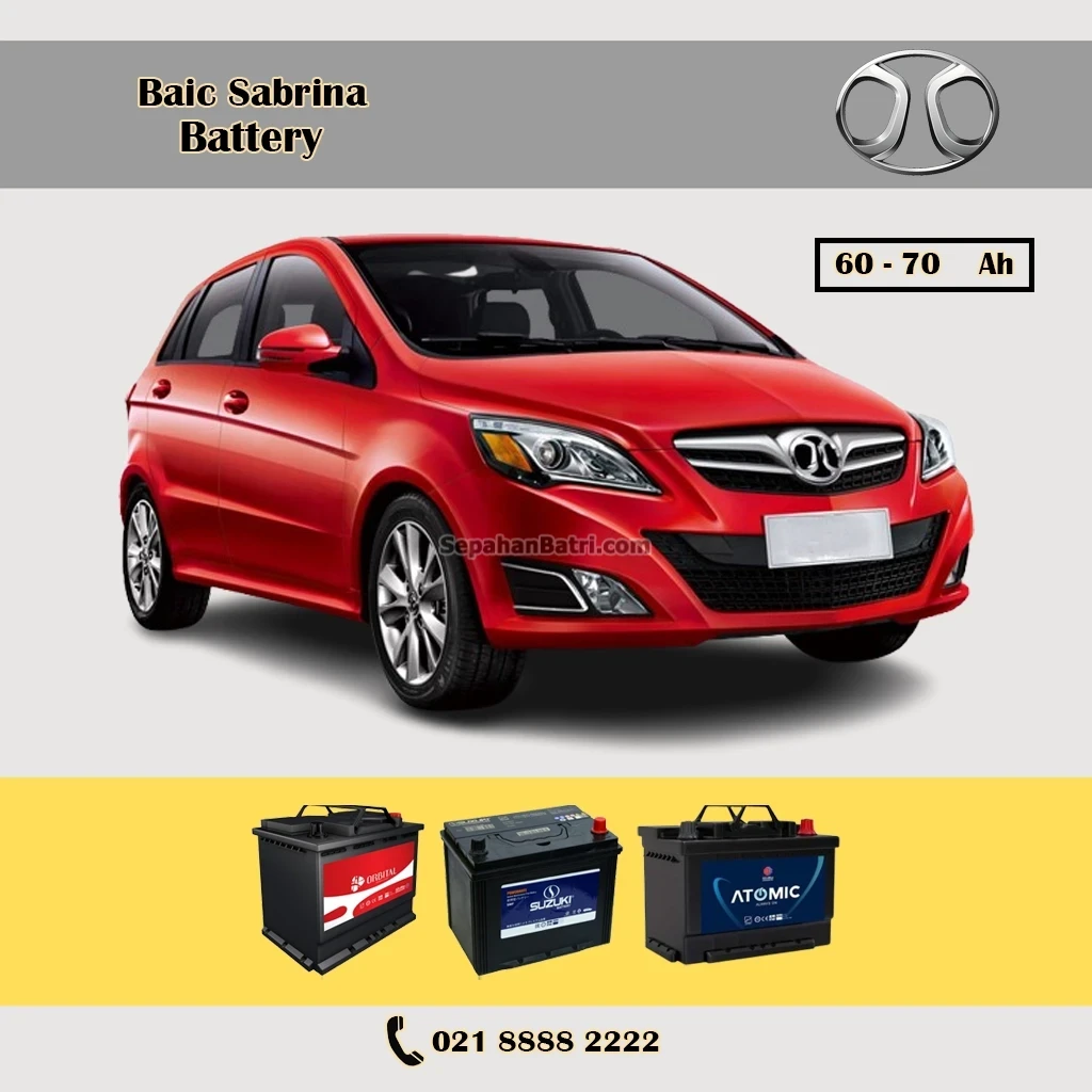 باتری بایک سابرینا