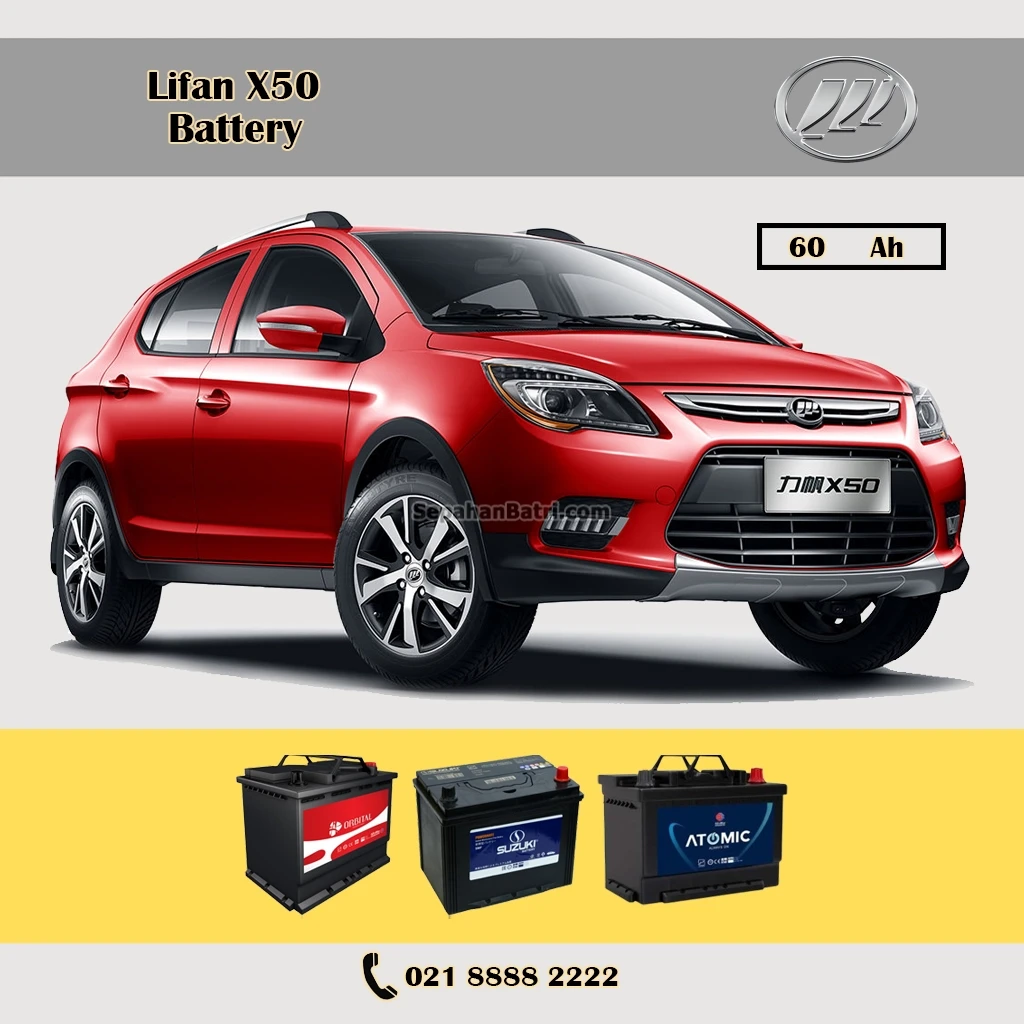 باتری لیفان ایکس 50 - X50