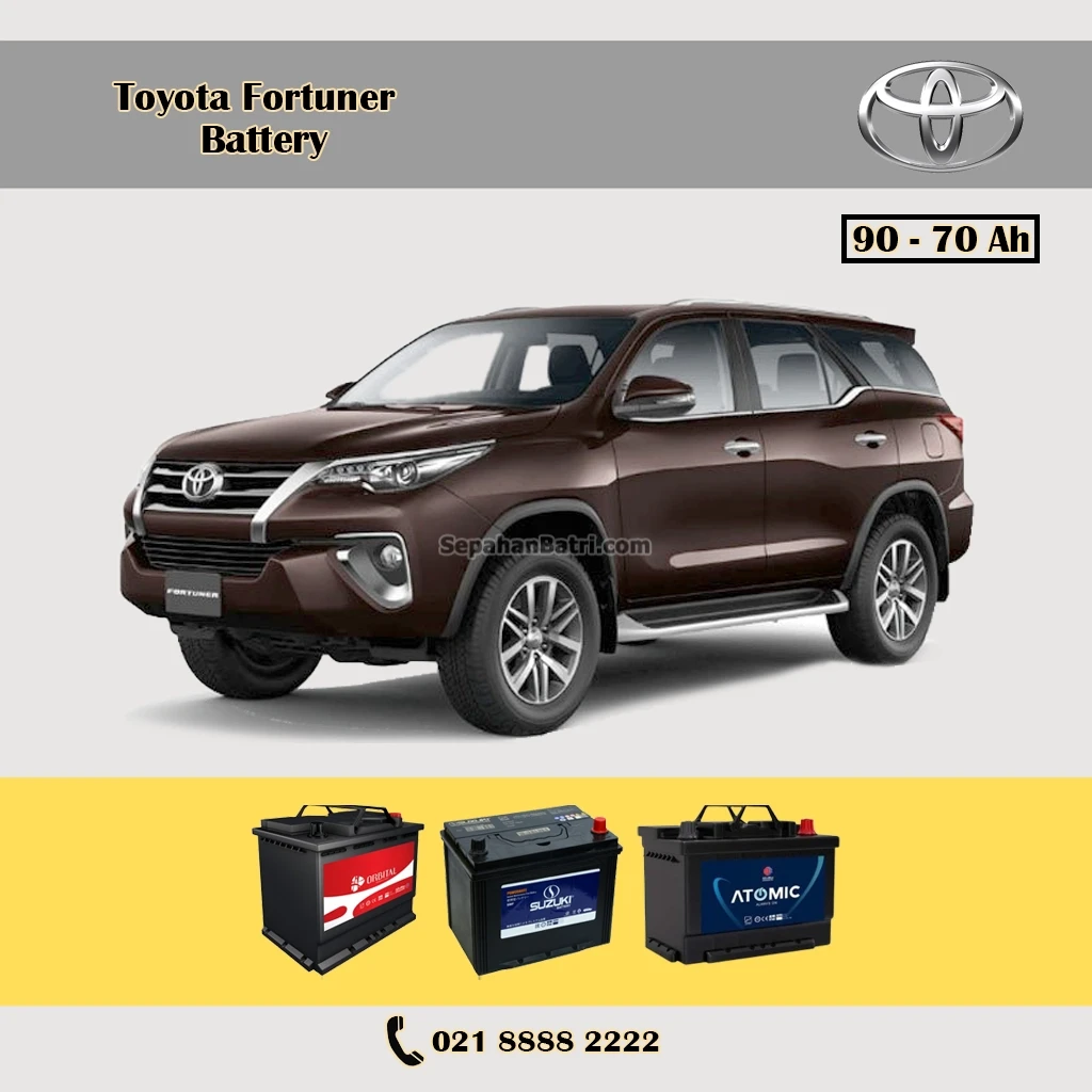 باتری تویوتا فورچونر