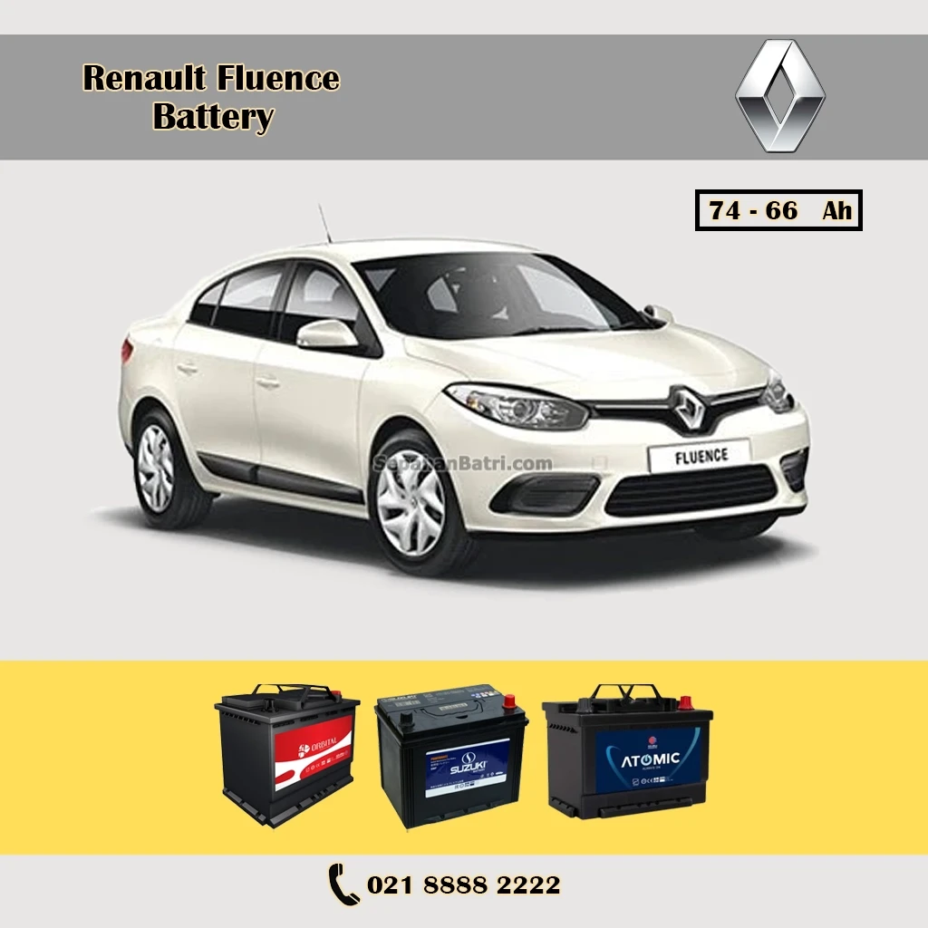 باتری رنو فلوئنس
