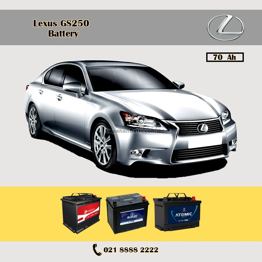 باتری لکسوس جی اس 250 - GS250