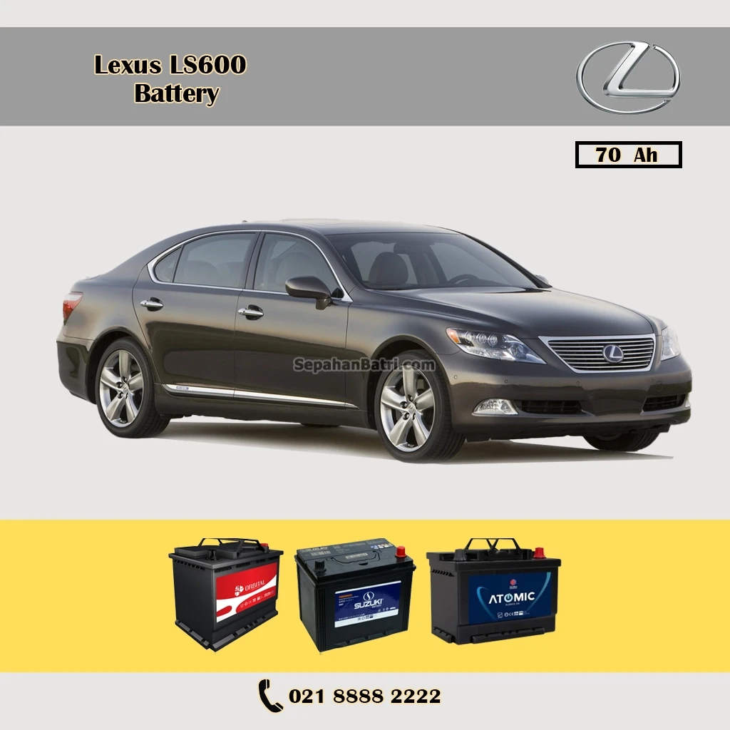 باتری لکسوس ال اس 600 - LS600